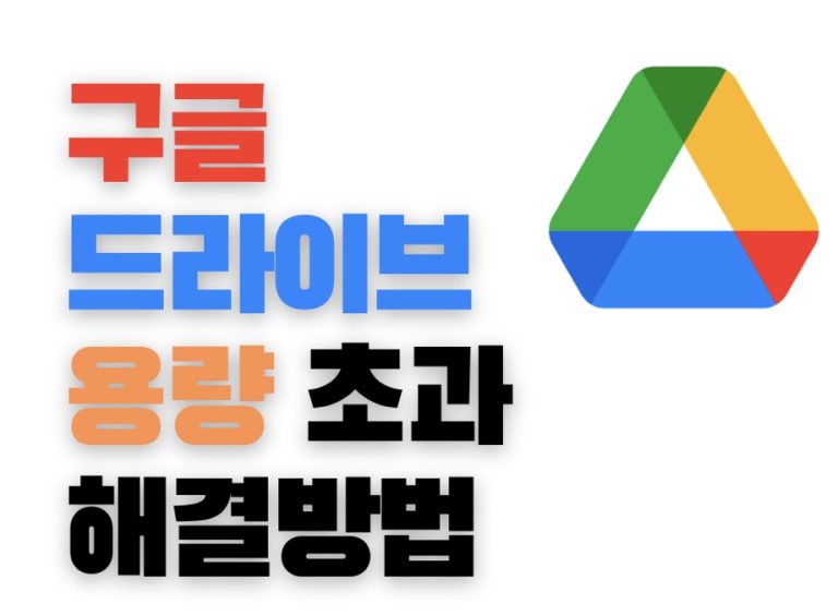 ‘구글 드라이브’ 다운로드 ‘용량 초과’ 오류 완벽 해결