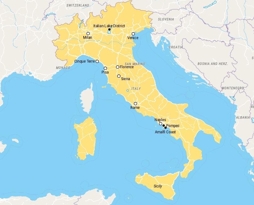 [이태리여행] 이태리 여행 필수도시 Top5, Italy