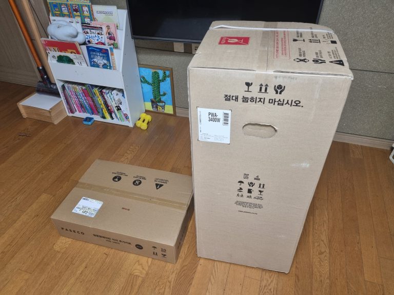 2022년 신형 파세코 창문형 에어컨 설치 후기, 가격 (PWA-3400W)
