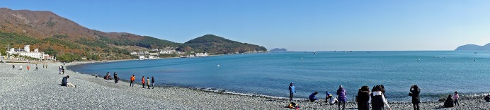 [거제] 흑진주 같은 몽돌(조약돌)이 빚어낸 아름다운《학동몽돌해수욕장》(추천여행지)