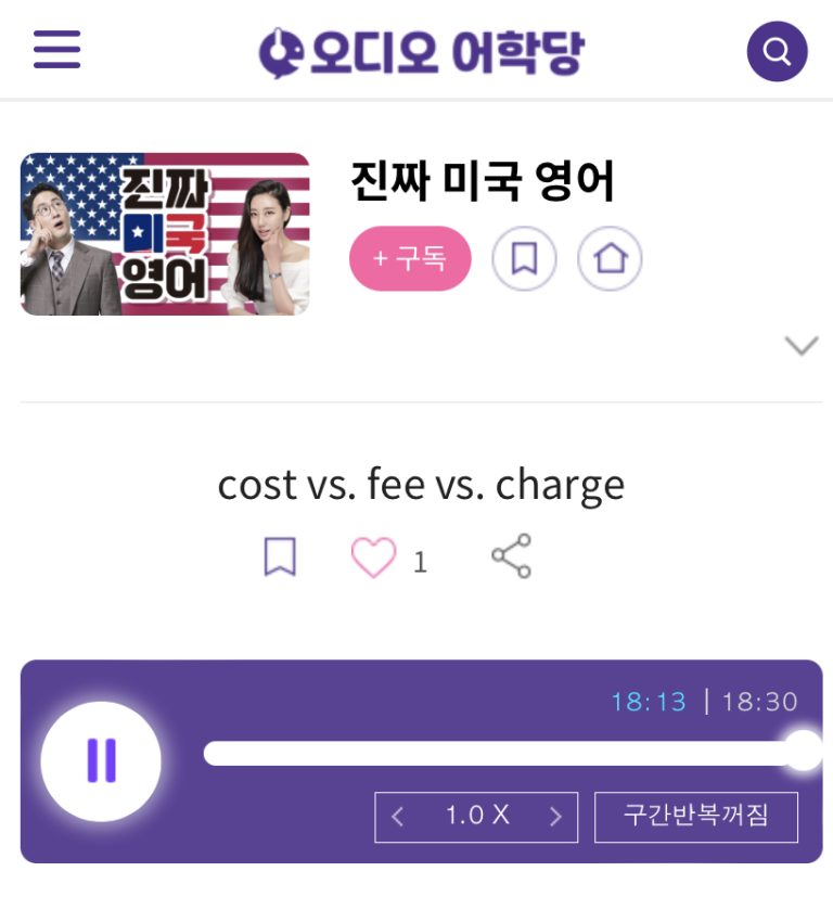 23.05.05.금 cost vs. fee vs. charge 진짜 미국 영어 pay the price 댓가를 치르다
