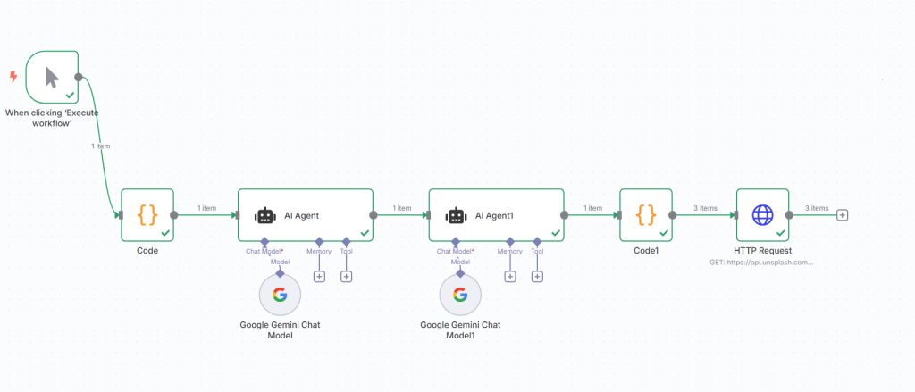 완전 무료 자동화 블로그 어떻게 만드는지 다 알려주는 시리즈 (1/n) 2 1단계: Google Gemini 노드를 활용한 블로그 이미지 설명 생성 (AI의 상상력 활용)