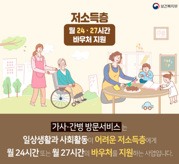 가사 간병 방문 지원사업 신청 방법 및 대상자 안내 2 지원 대상 및 우선순위