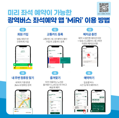 광역버스 사전예약제, 2025년 수도권 전면 확대! 기다림 없이 탑승하는 출퇴근 혁명