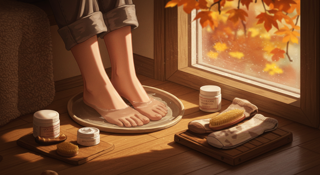 가을철 발 각질, 이 3단계 루틴만 지켜도 매끈해집니다 가을철 발 각질, 이 3단계 루틴만 지켜도 매끈해집니다