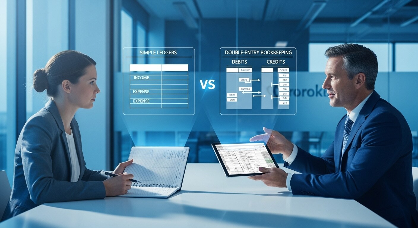 간편장부 vs 복식부기, 세금 100만 원 아끼는 현실 선택법