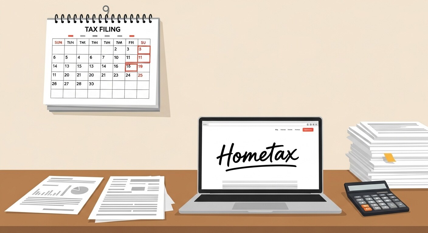 2025년 세금 신고 일정표 — 종합소득세부터 부가세까지 완벽정리 3 2025년 세금 신고 일정표 — 종합소득세부터 부가세까지 완벽정리