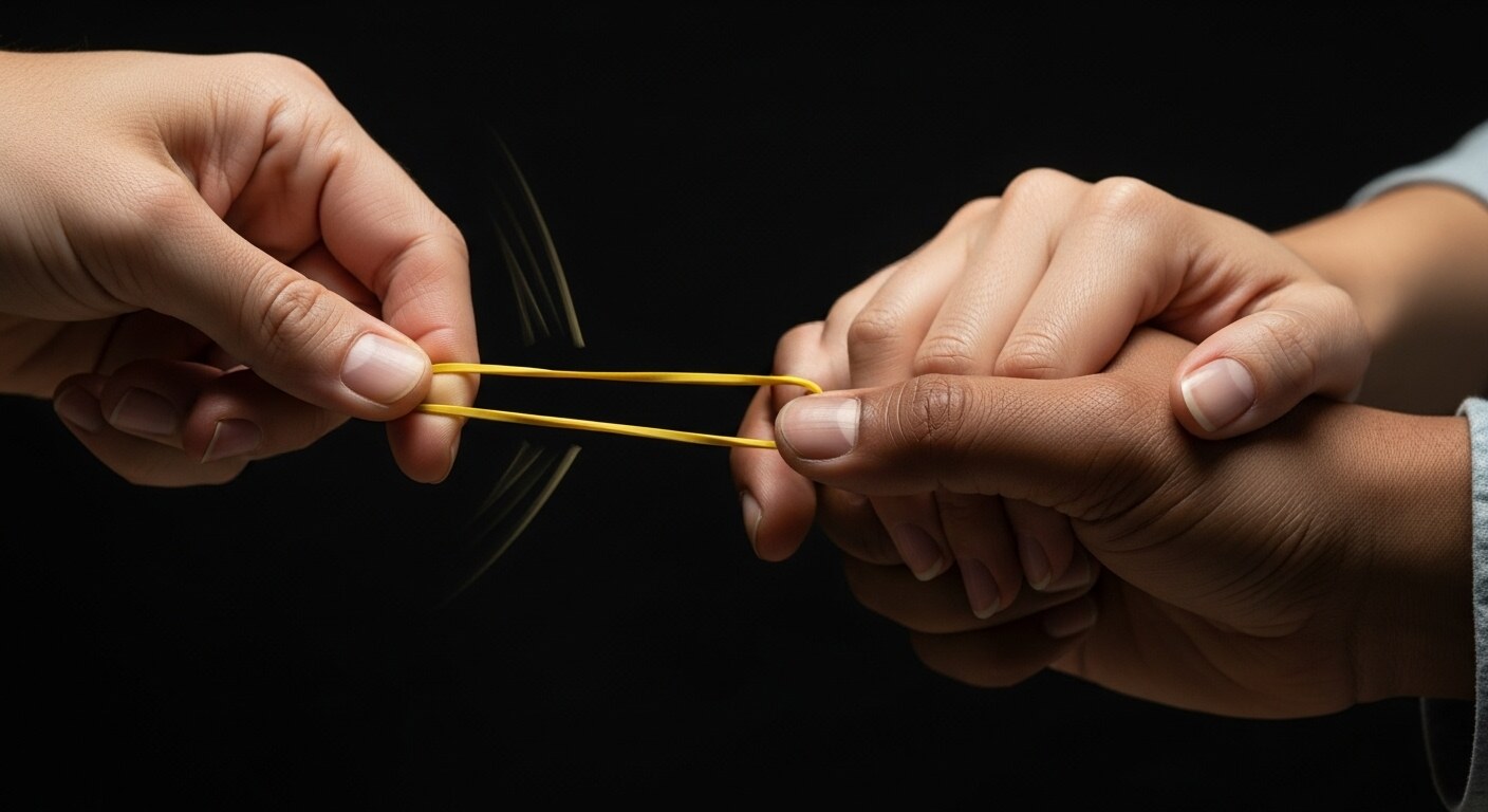 give up vs give up on — 손에서 마음으로, 영어식 ‘포기하다’의 감정 차이