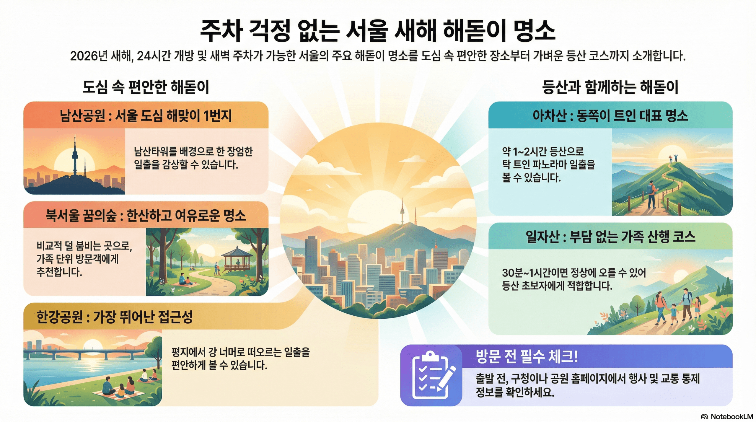 2026 서울 해돋이 명소 10곳 주차까지 완벽한 새해 일출 명소 2 2026 서울 해돋이 명소 10곳 주차까지 완벽한 새해 일출 명소