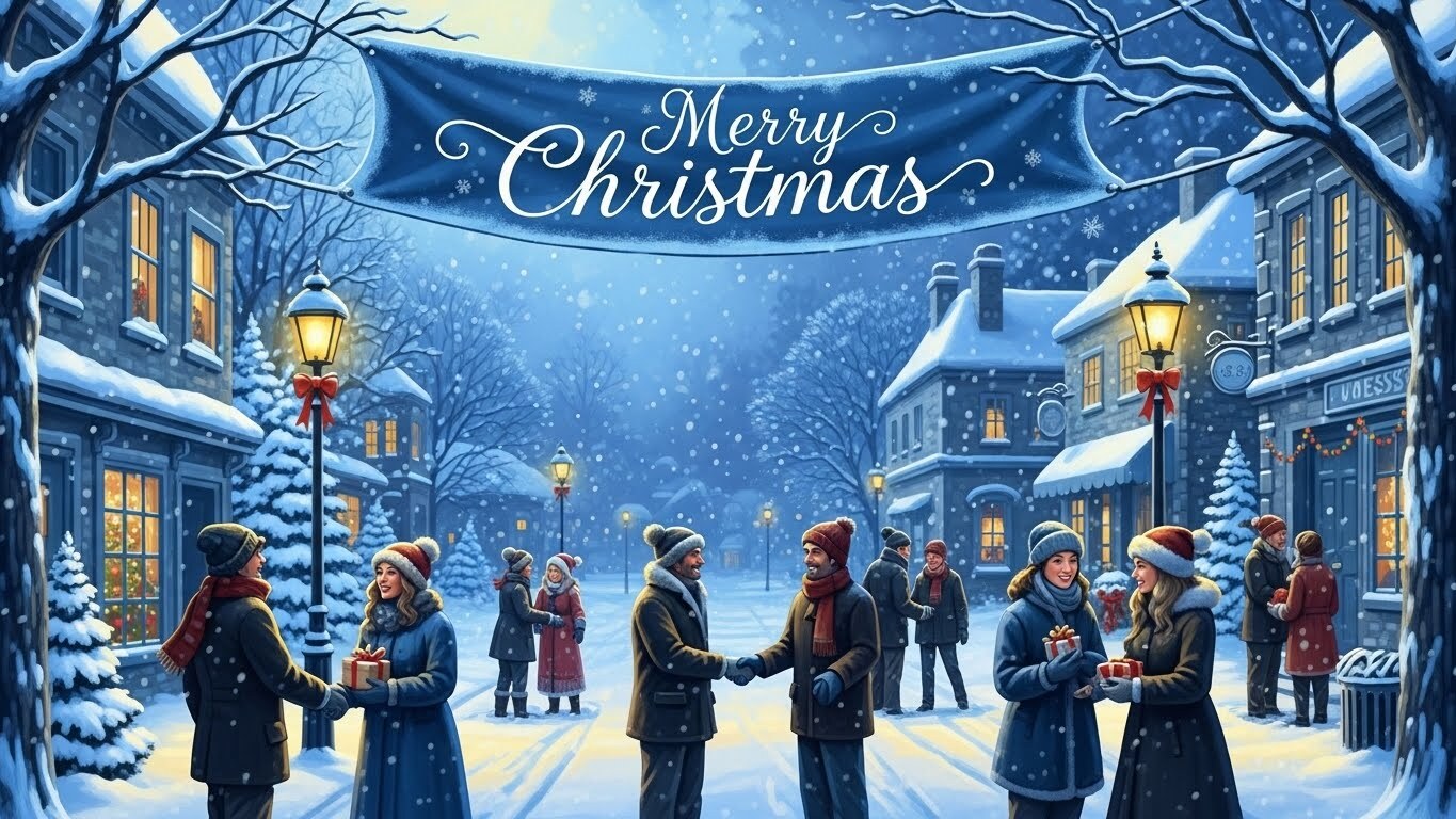 Merry Christmas 뜻 완벽 해석! 왜 ‘Happy’가 아닌 ‘Merry’일까?