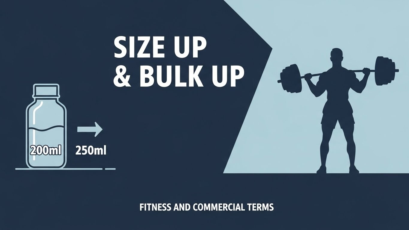 Size up Bulk up 어떤 차이가 있을까? 쉽게 이해하기