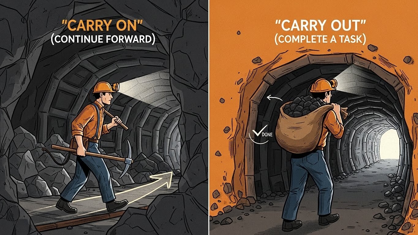 carry on vs carry out 완벽 정리 3 carry on vs carry out 완벽 정리