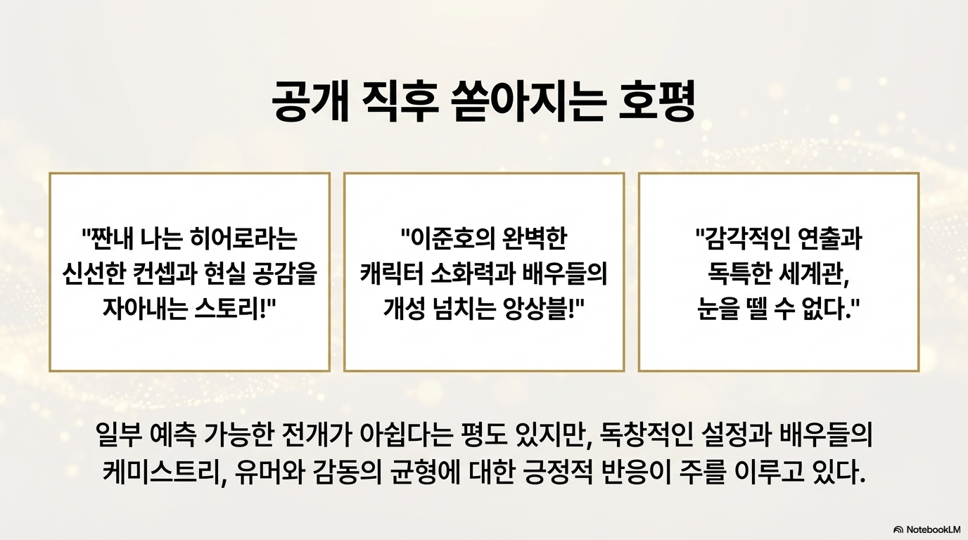 넷플릭스 캐셔로 완벽정리 이준호의 짠내 히어로 탄생
