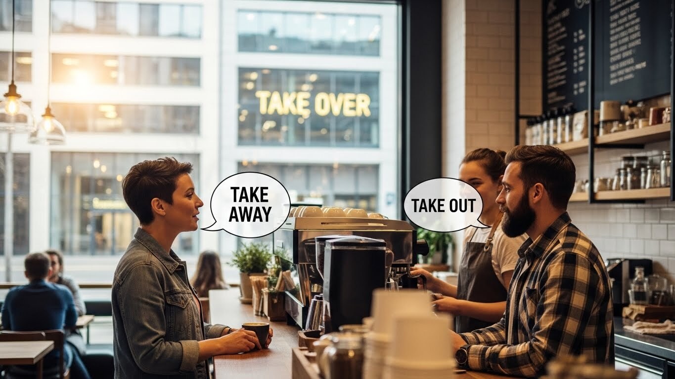 영어 구동사 완전 정리: take away vs take out vs take over