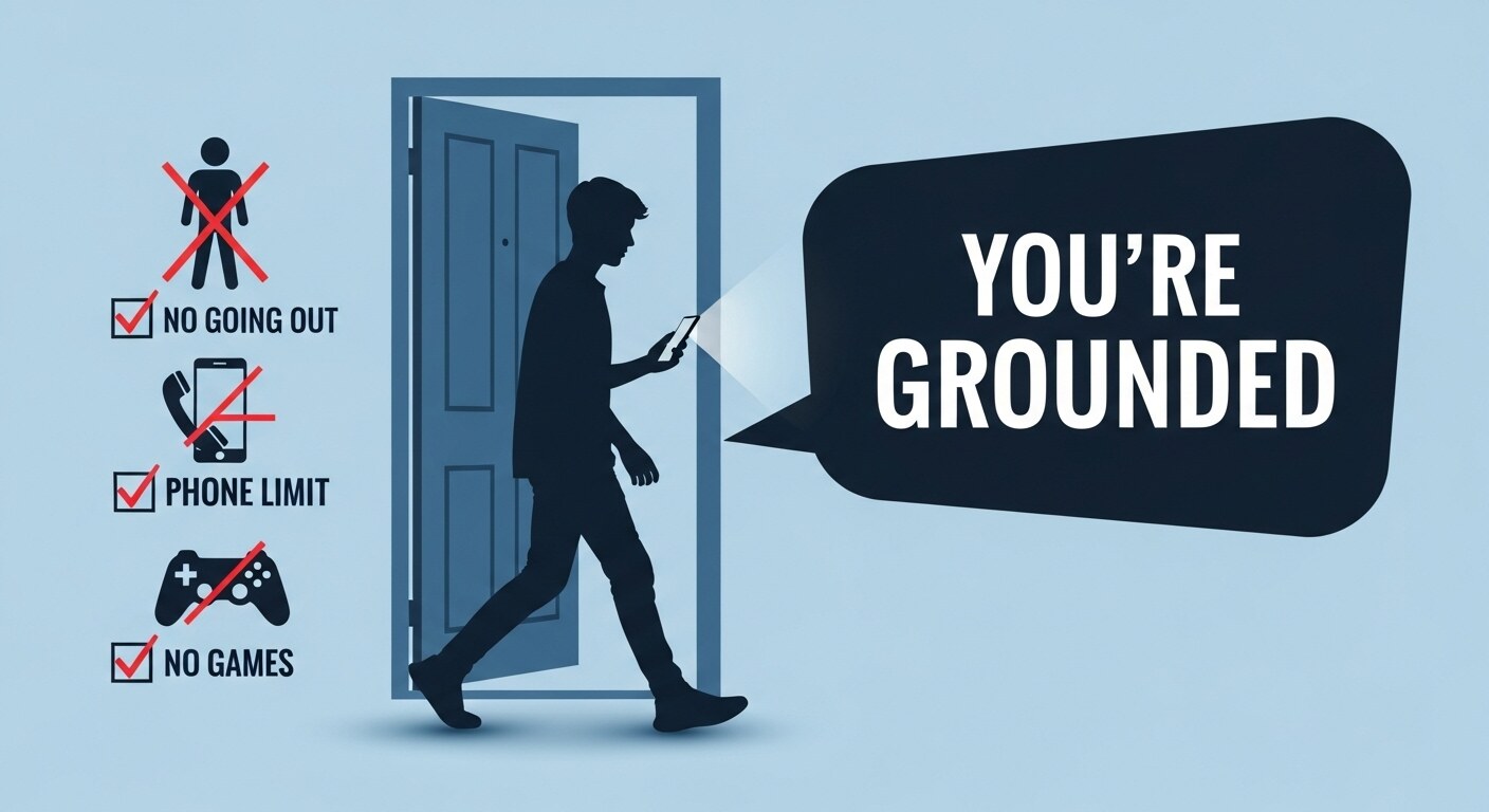 You’re grounded 뜻과 뉘앙스 영어로 “근신/외출금지” 자연스럽게 말하기 You’re grounded 뜻과 뉘앙스 영어로 “근신/외출금지” 자연스럽게 말하기