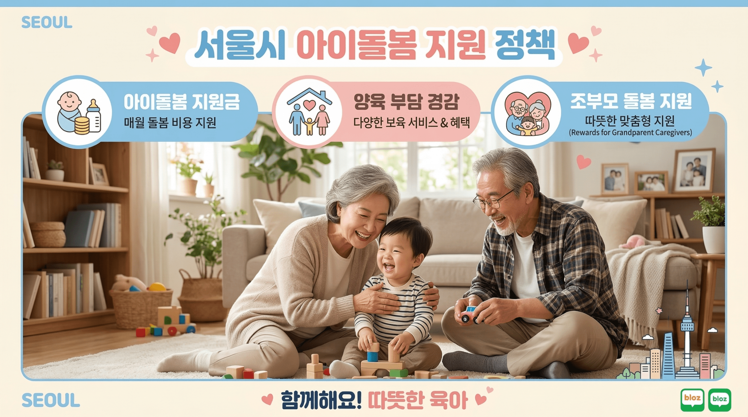 2026 서울시 손주돌봄수당 대상자 총정리 우리 집도 받을 수 있을까