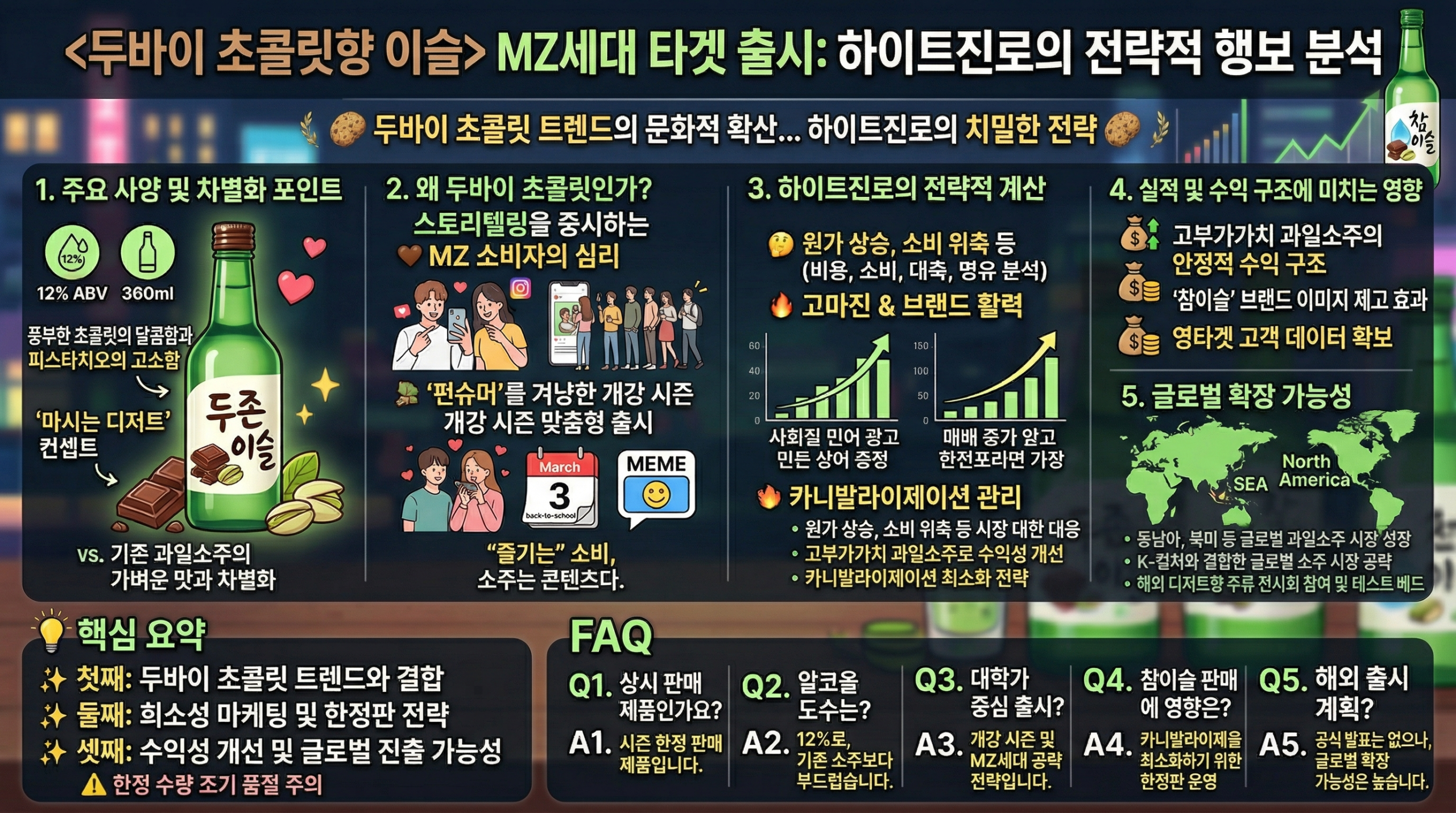 MZ 세대 저격 두쫀쿠향에이슬 출시…하이트진로의 전략적 승부수 분석 2 MZ 세대 저격 두쫀쿠향에이슬 출시…하이트진로의 전략적 승부수 분석