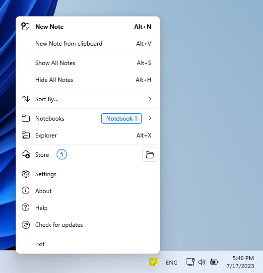 윈도우 스티커 메모 프로그램 Simple Sticky Notes 다운로드 및 사용법
