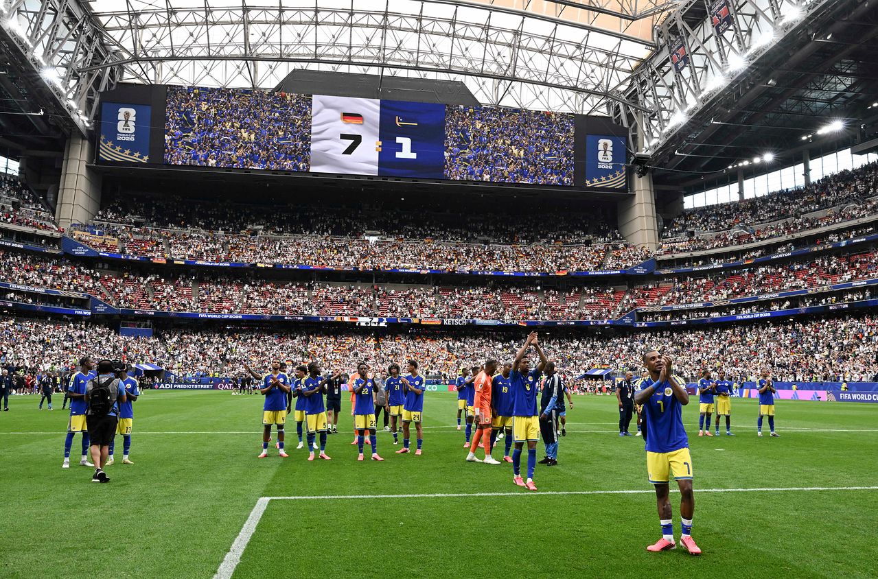 독일은 7-1 대승 얻었고, 퀴라소는 월드컵 데뷔골 챙겼다