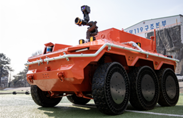 현대로템, 佛 '유로사토리'서 AI 기반 무인포탑형 대드론(C-UAS) 다층방호...