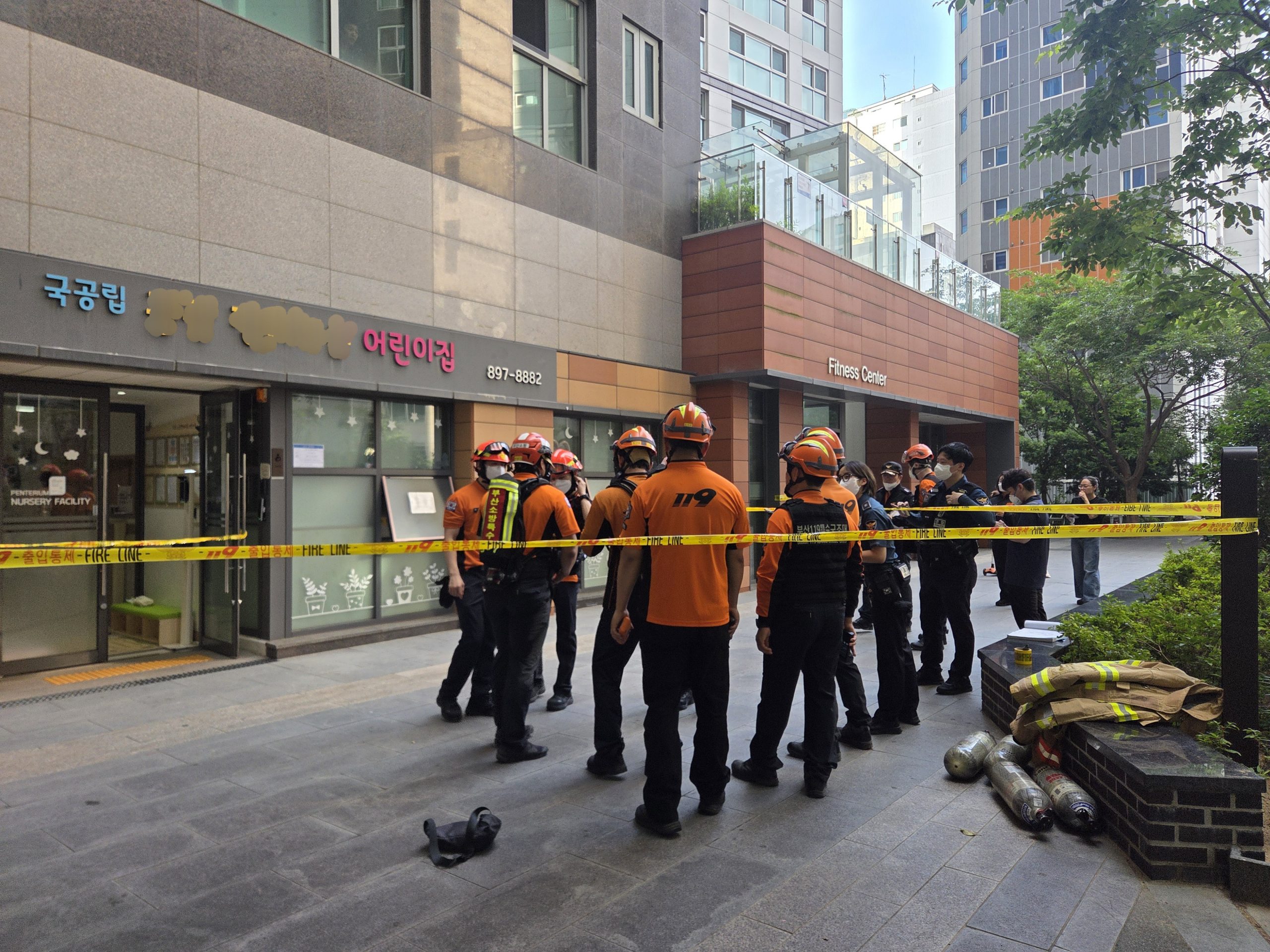 부산 어린이집서 가스 누출…원아 등 9명 병원 치료 받아