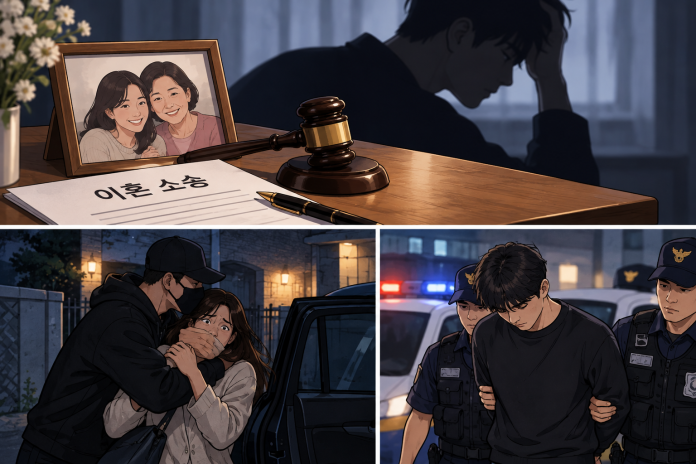 이혼소송 중 장모 살해·아내 납치한 20대, 7시간 뒤 빈틈
