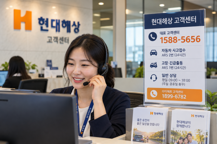 현대해상고객센터 전화번호와 주말 사고접수·상담원 연결 시간