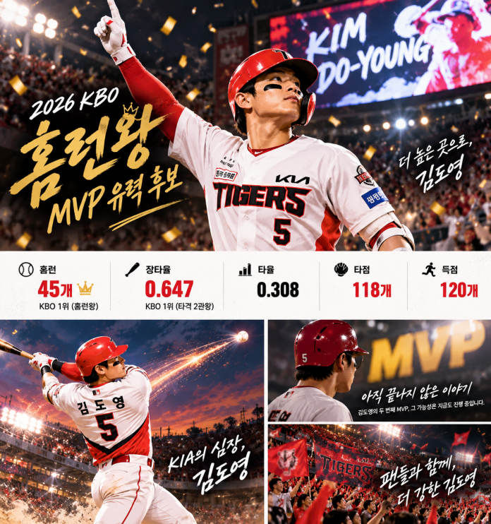 김도영 홈런왕 MVP 재도전, 45호 결승포가 특별했던 이유
