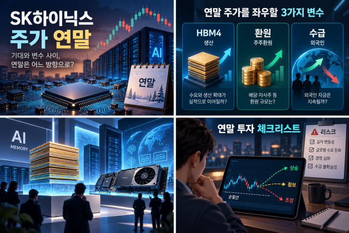 SK하이닉스주가 연말 3가지 변수, 168만원 이후 함정