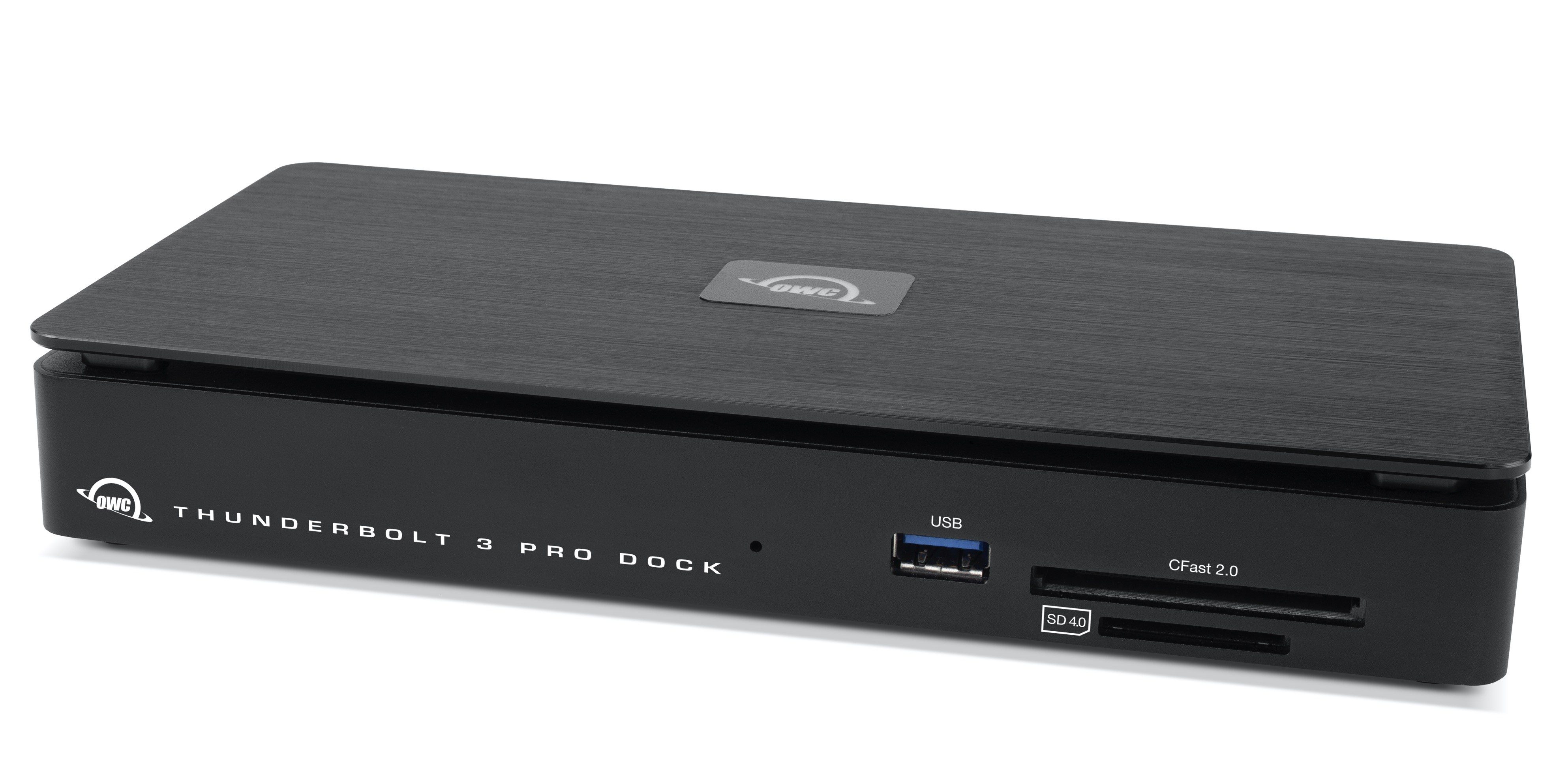 10Gb 이더넷, eSATA, CFast 리더 등을 갖춘 OWC Thunderbolt 3 Pro Dock 1 ywAAAAAAQABAAACAUwAOw==