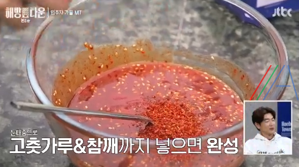 해방타운 장윤정 회 무침 양념장 만들기 레시피 3 ywAAAAAAQABAAACAUwAOw==