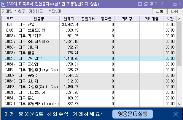 주식투자를 한다면 꼭 알아야 하는 시간대별 추천 화면 (ver.키움증권 영웅문) (─‿─) 5 ywAAAAAAQABAAACAUwAOw==