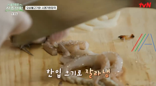 슬기로운산촌생활 오삼불고기 레시피 만드는 법 - 조정석 오징어삼겹살볶음 9 ywAAAAAAQABAAACAUwAOw==